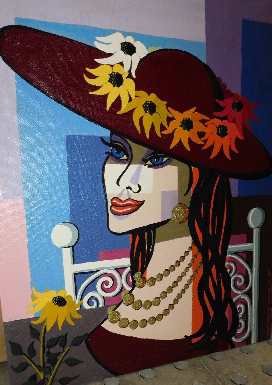 Dipinti: Kunst Kunst - Oelbild - Denyse Fontaine – Usato da Sursee venduto da 76
