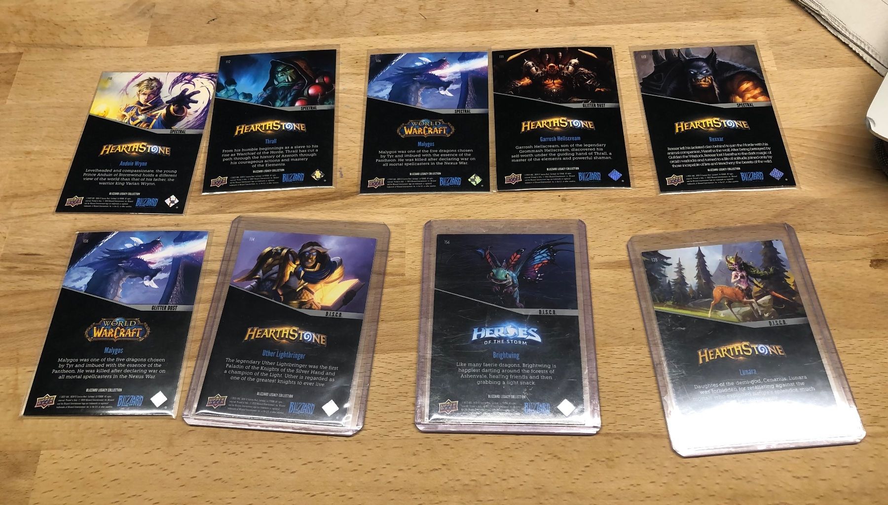 Carte collezionabili: Upper Deck Blizzard Legacy 2023 Hearthstone serialized cards – Nuovo (secondo la descrizione) da Corsier GE venduto da SWmoderncards 2