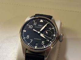 IWC Big Pilot Grosse Flieger Uhr IW500401 Stahl