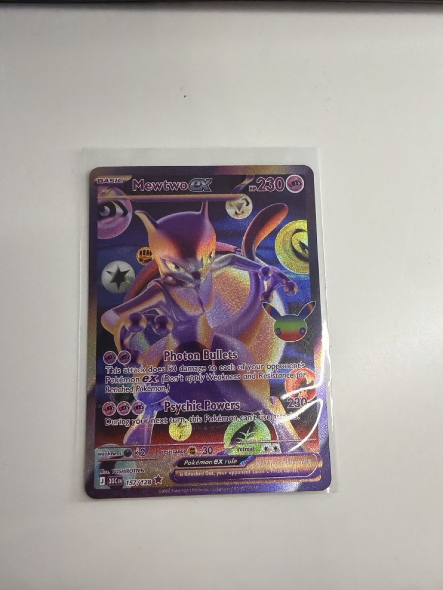 Pokémon Carte collezionabili: Mewtwo 30 Th Celebration. EN – Nuovo (secondo la descrizione) da Winterthur venduto da Baggio2