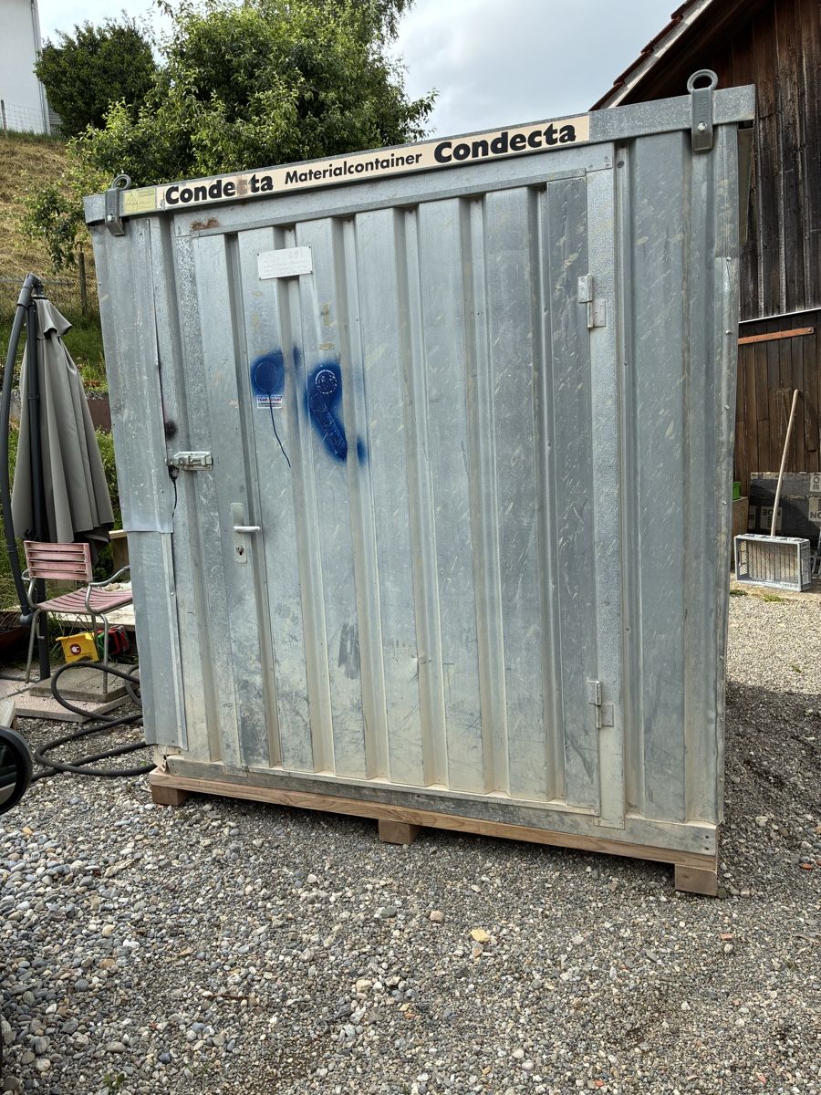 Contenitori edile: Contecta Materialcontainer zu verkaufen – Usato da Herznach venduto da uhasler77