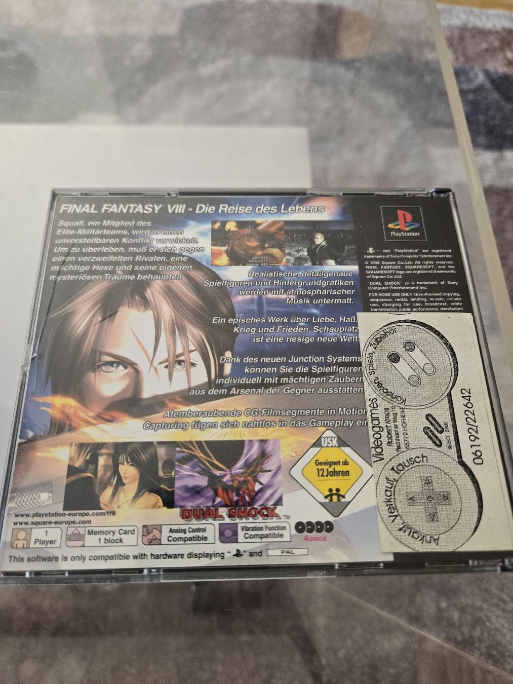 Giochi: Final Fantasy 8 PS1 – Usato da Bussigny venduto da Kfdlt 1