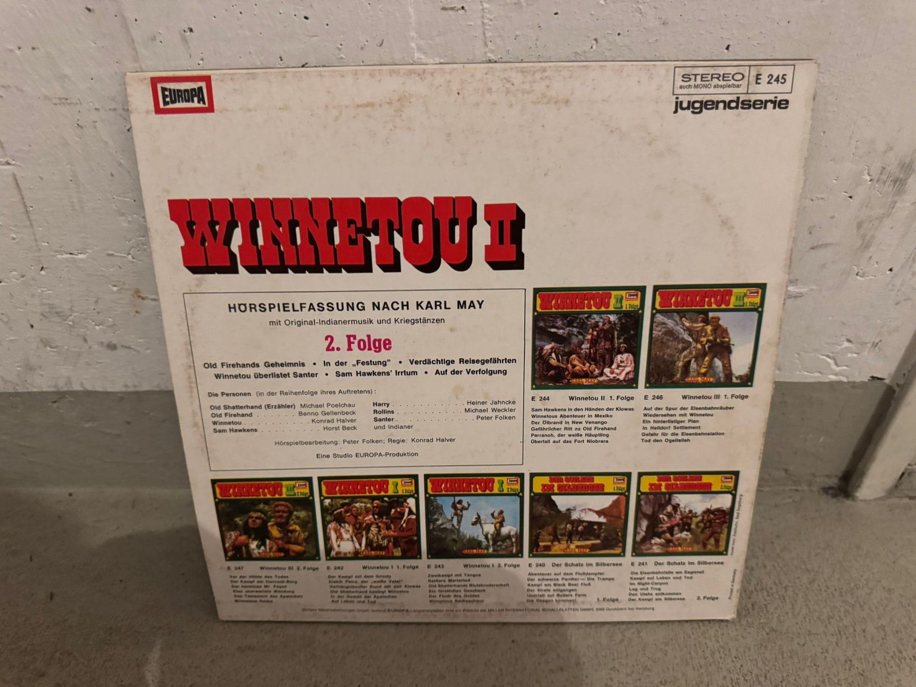 Dischi in vinile: Langspielplatten Vynil Winnetou – Usato da Dietikon venduto da tupf72 1