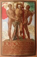 Karte Torino 1911 - 11.11.11, mit Frankatur