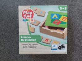 Playtive Junior Lernbox Buchstaben 5-8 Jahre neuwertig 
