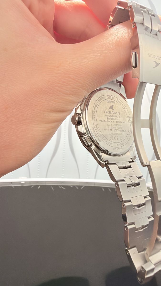 Casio Uhren: Casio Oceanus Watch Tough Solar Bluetooth Titanium – Gebraucht aus Chancy von aelivao 4
