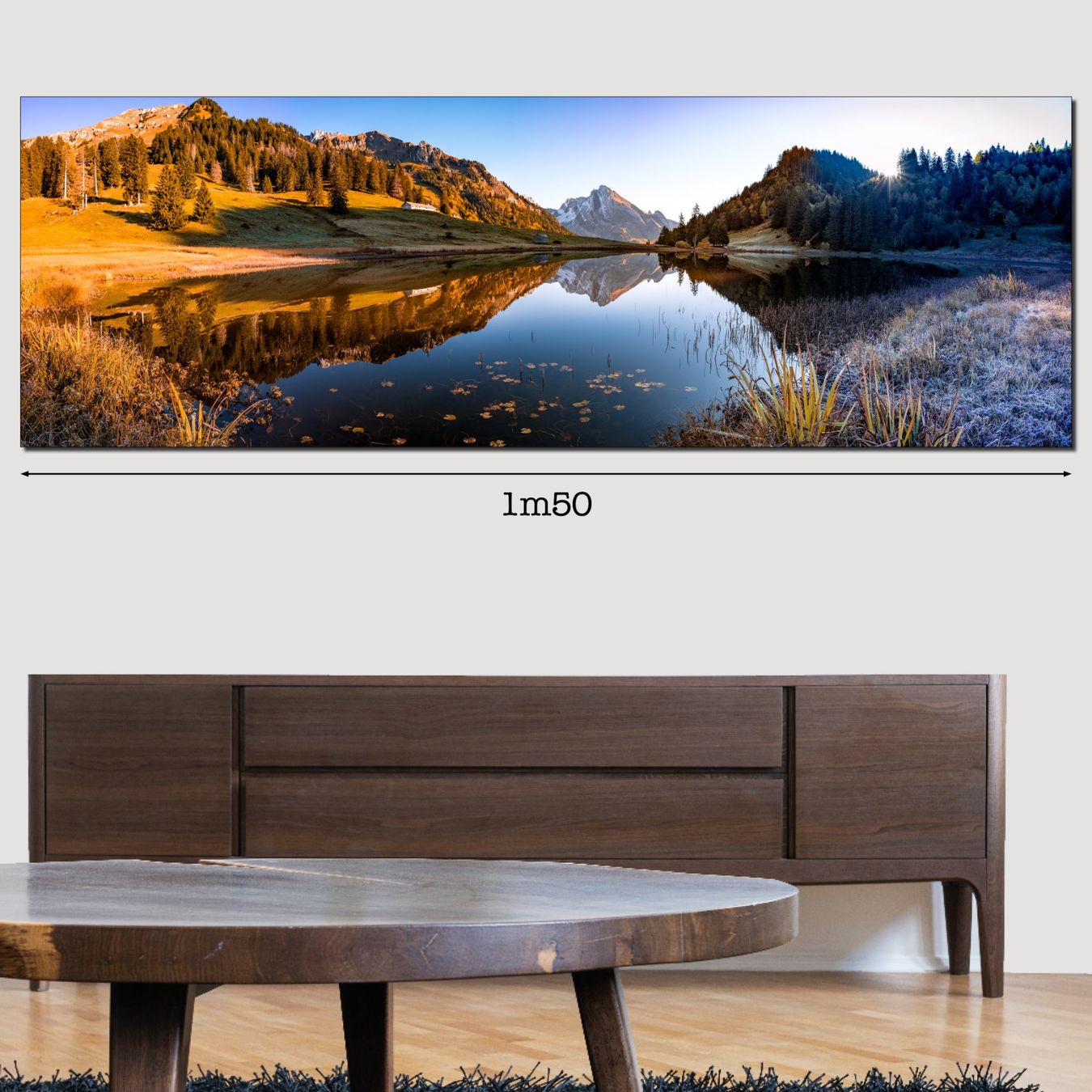 Foto & Immagini: Aluminium-Bild: Gräppelensee. 140cm – Nuovo (secondo la descrizione) da Zürich venduto da Benar123
