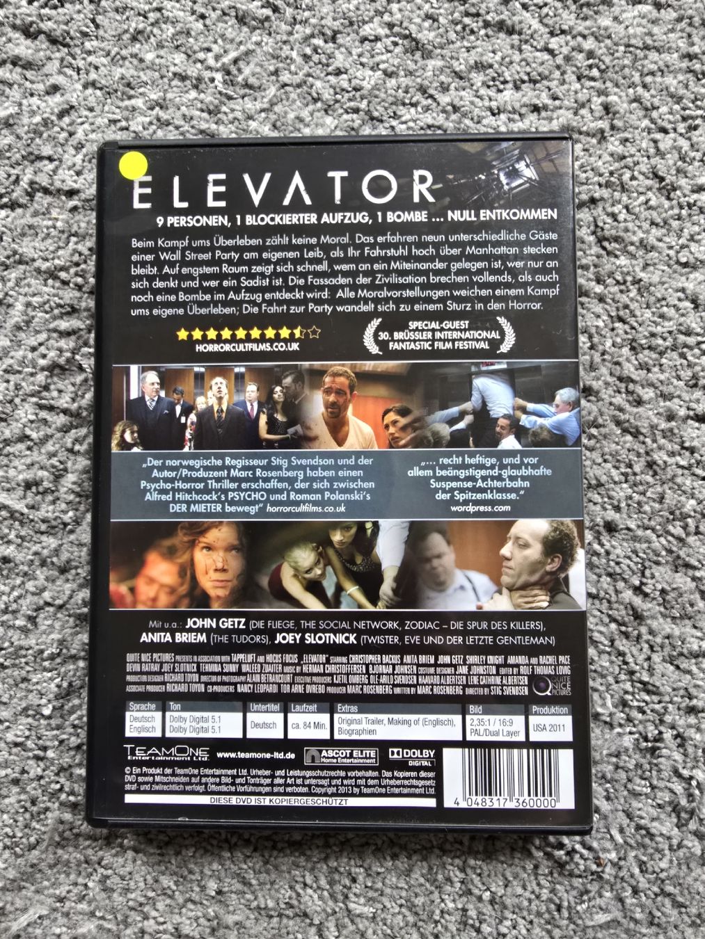 Alle DVDs: Elevator DVD – Gebraucht aus Fehraltorf von sca_5j9s 1