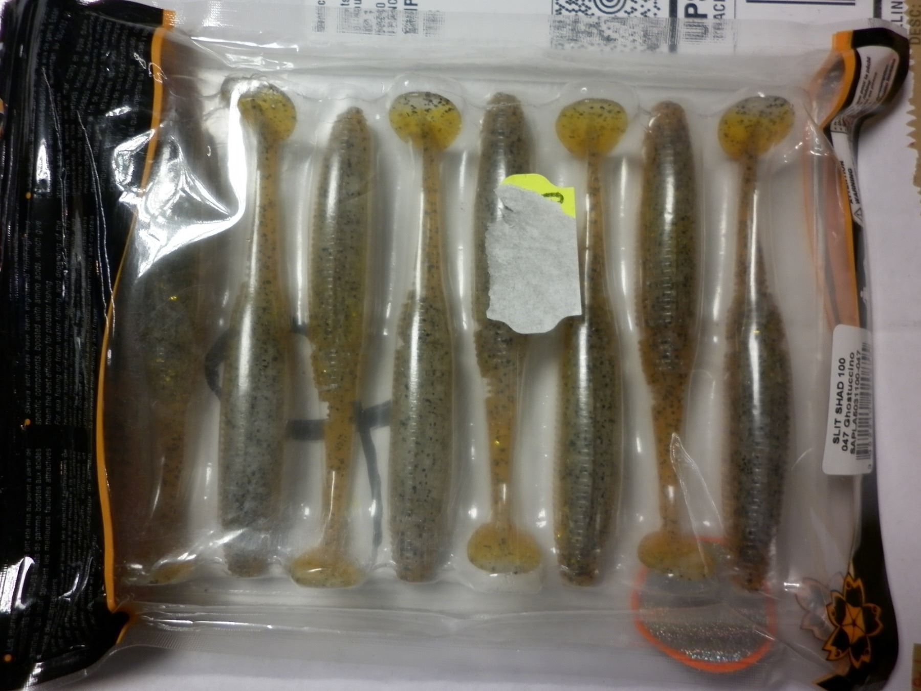 Esche: 8 Slit Shad 100 mm Ghostuccino – Nuovo e nell'imballaggio originale da Fribourg venduto da versus702 1