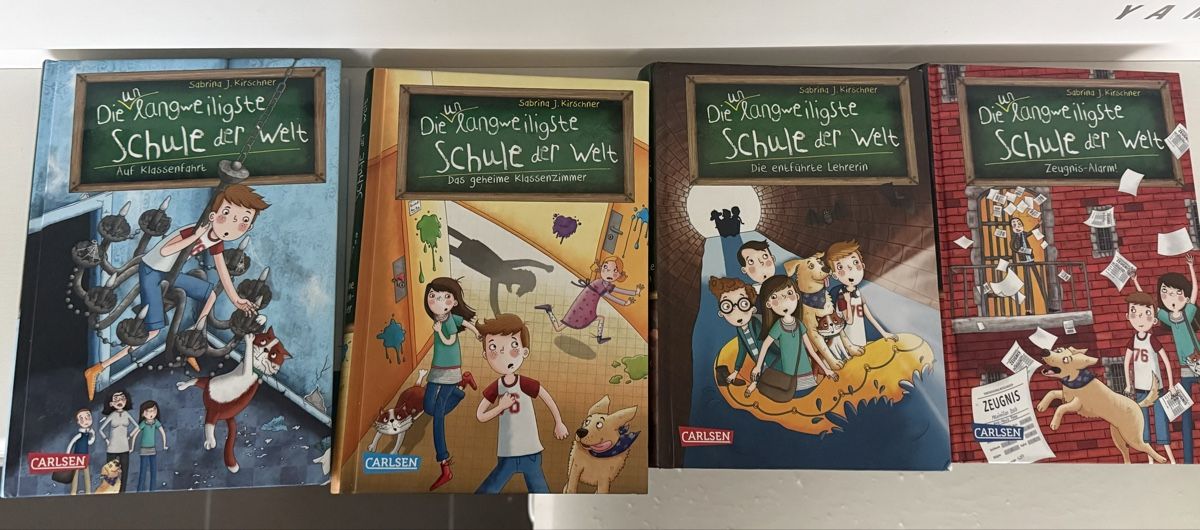 Libri: Die unlangweiligste Schule der Welt 4 Stk – Usato da Urdorf venduto da liska55