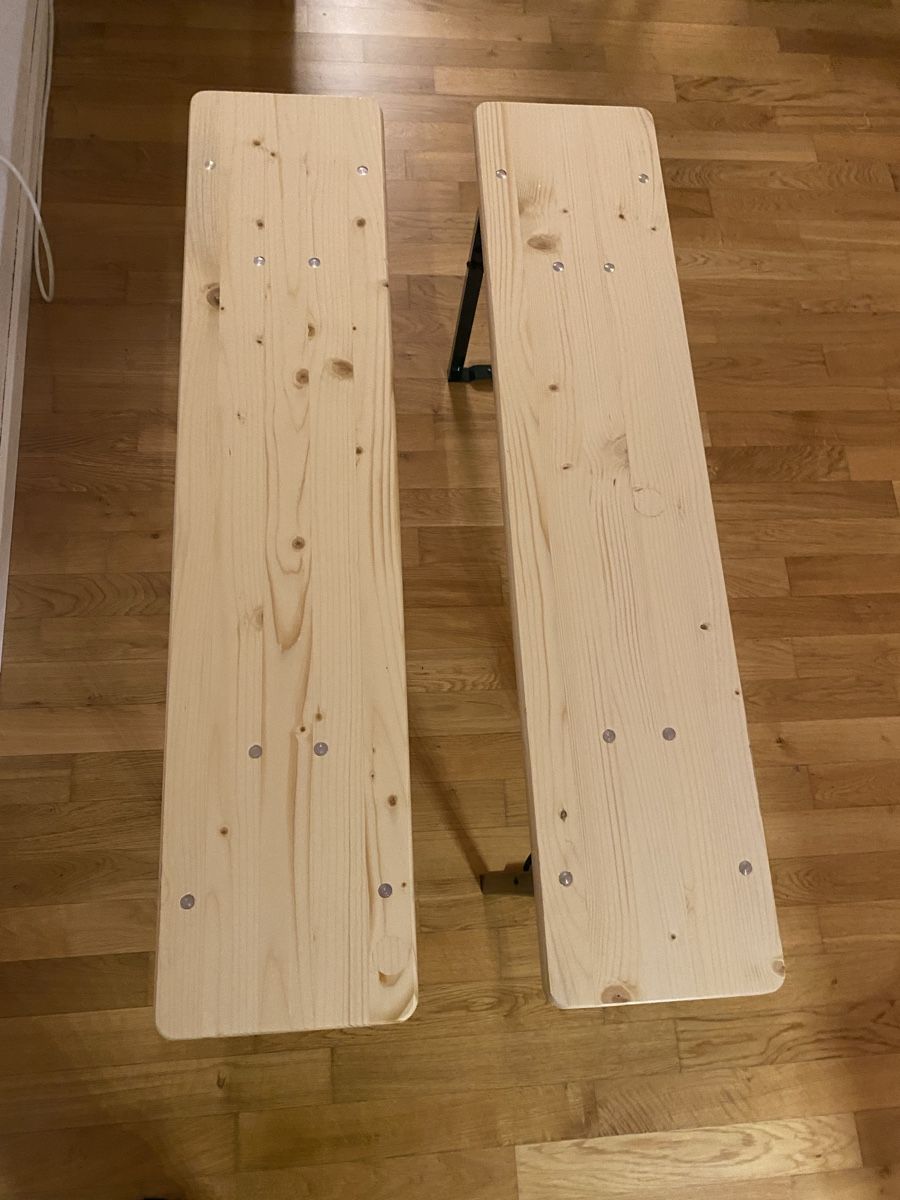 Panchine: 2 Sitzbänke von Oecoplan – Nuovo (secondo la descrizione) da WEINFELDEN venduto da marygloss 3