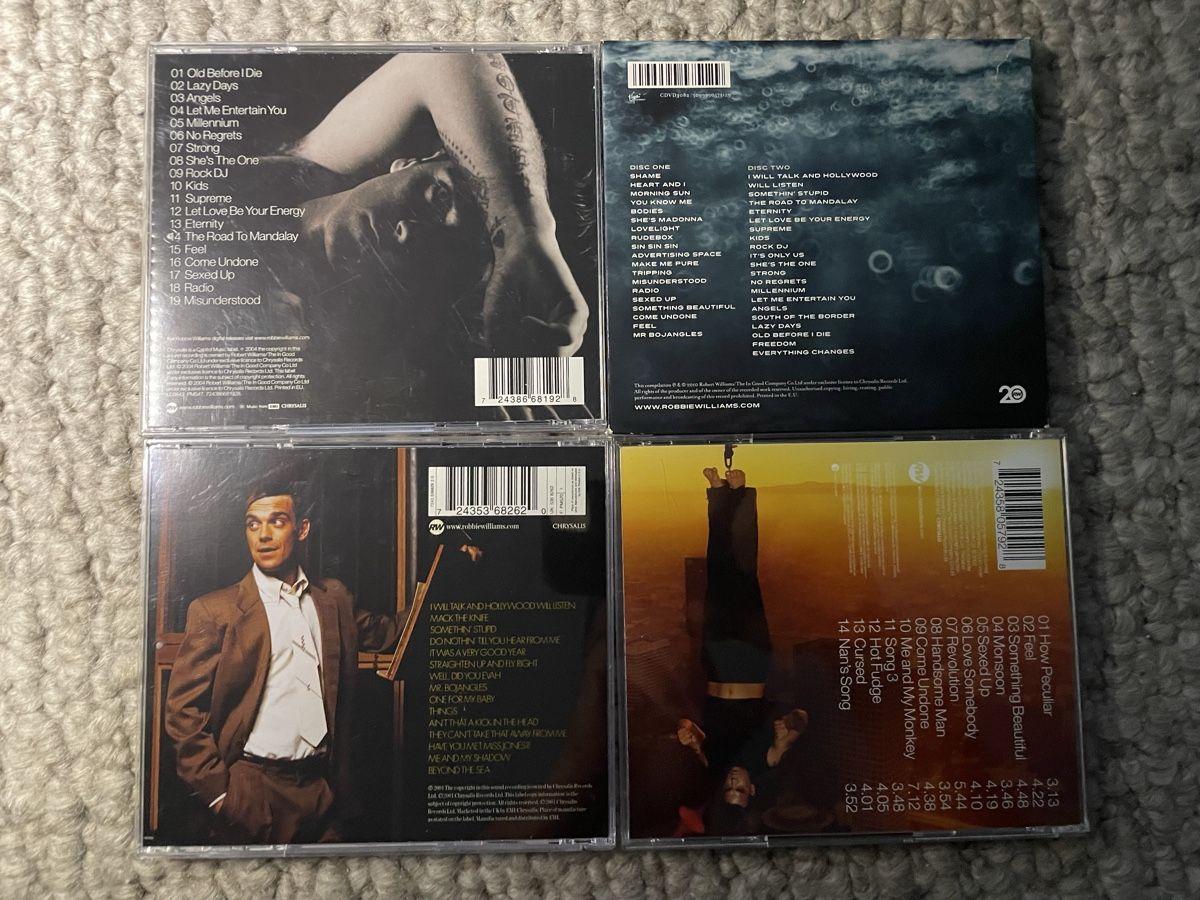 CDs: 4x Robbie Williams  – D'occasion à Reinach AG par trigger7811 1