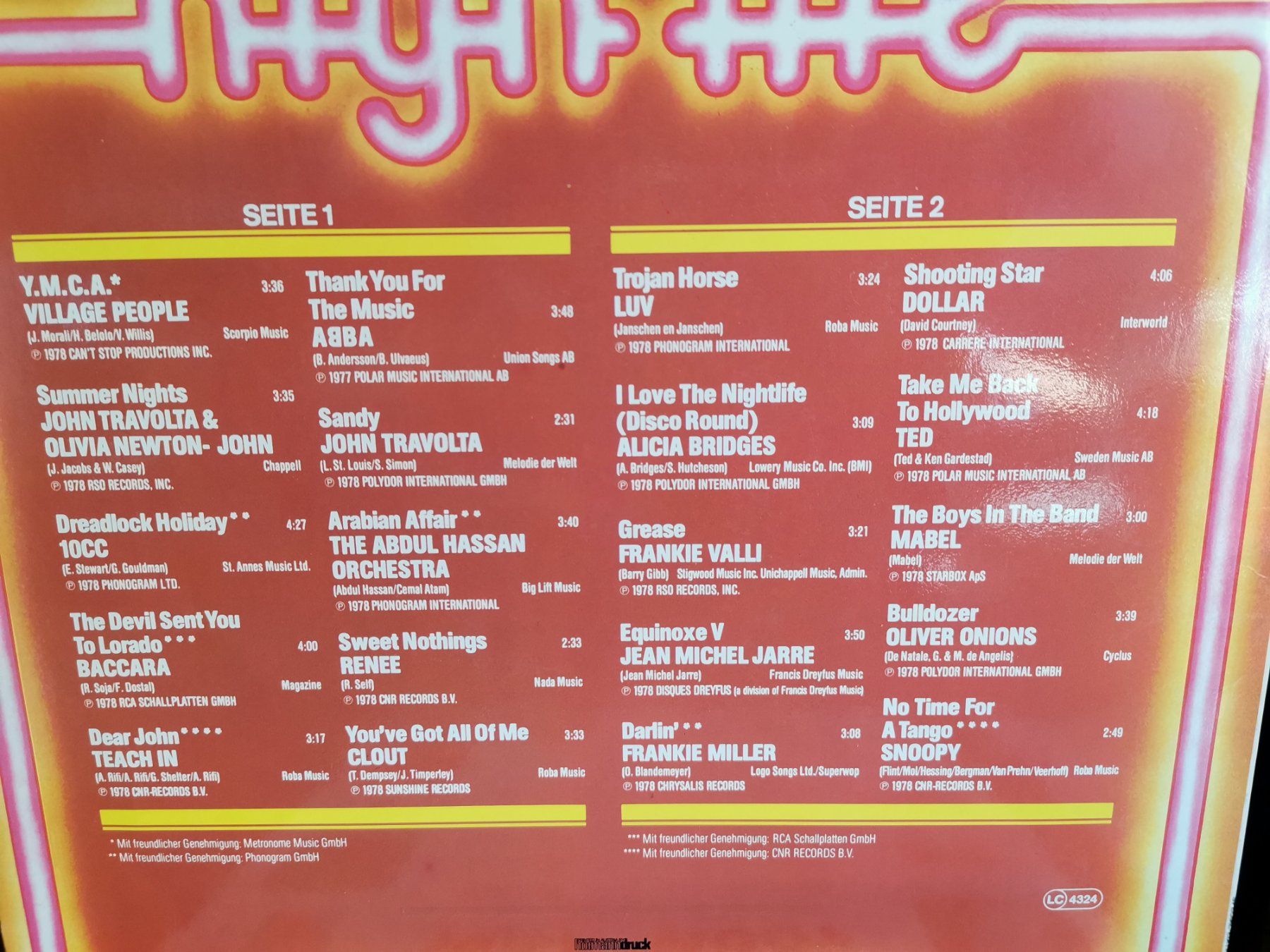 Schallplatten: Disco, Formel Eins, Hula Hoop, High Life, Magic Compilation – Gebraucht aus Wiedlisbach von materialkreislauf 5