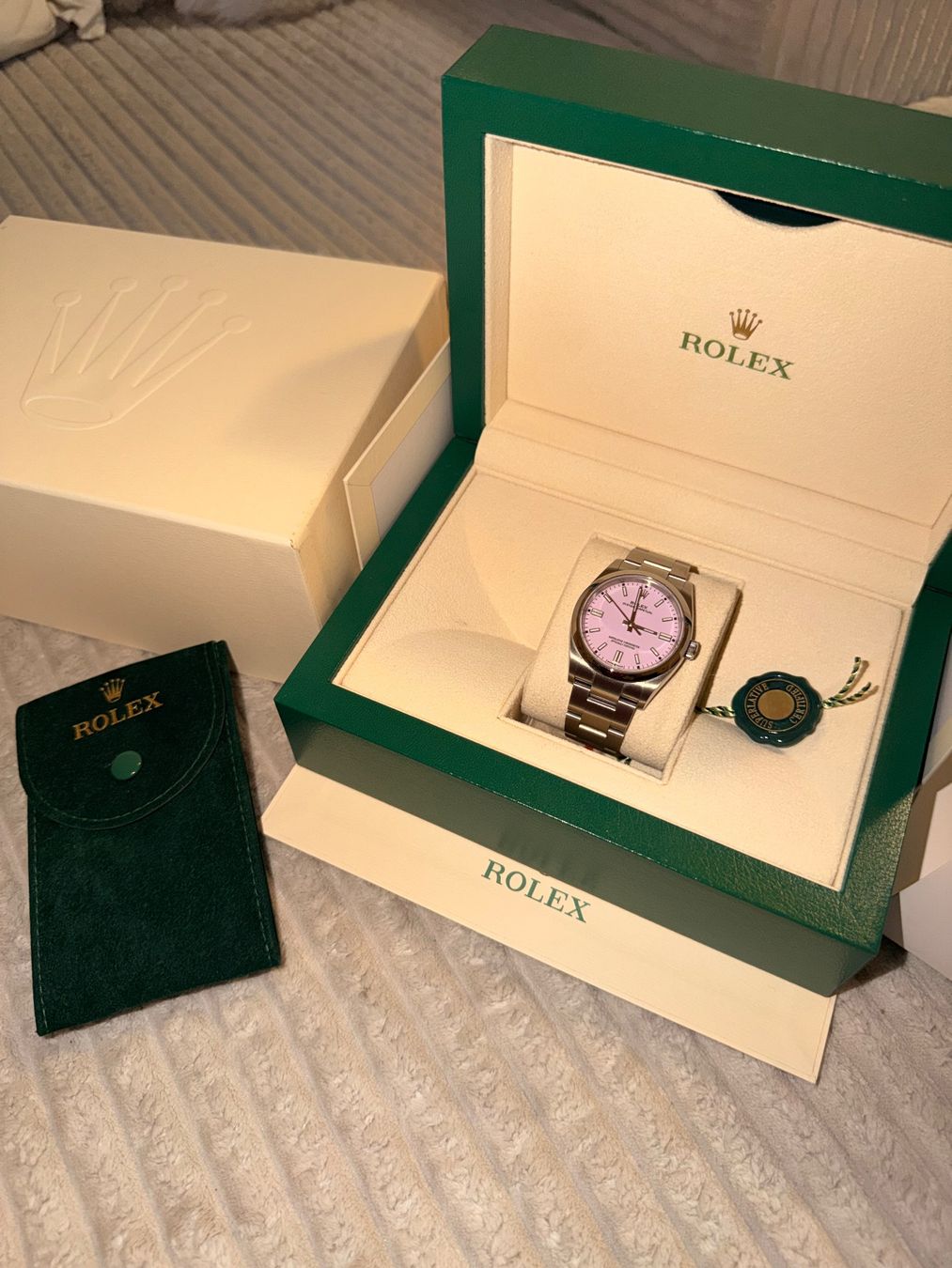 Rolex Uhren: Rolex Oyster Perpetual Candy Pink – Gebraucht aus Feldbrunnen von sky_k8n8 3