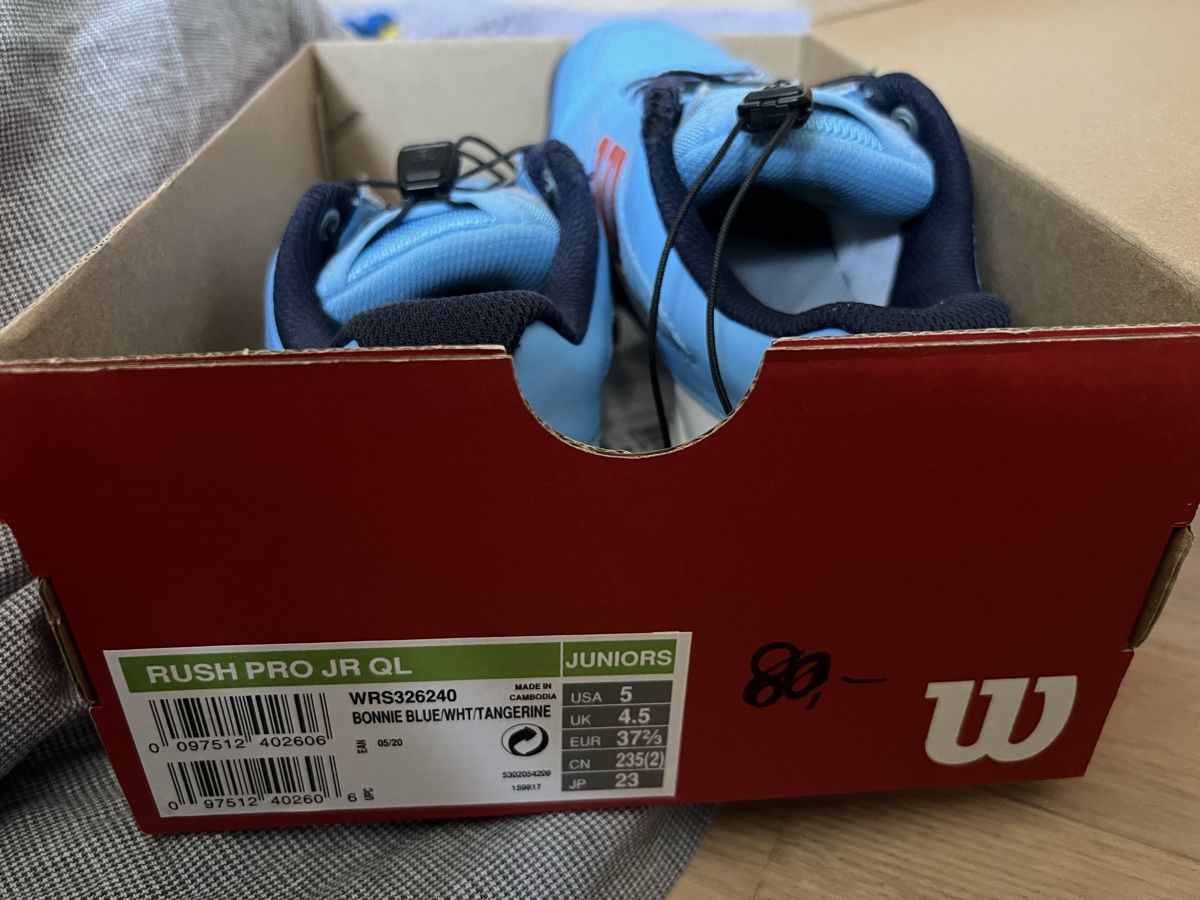 Wilson Scarpe per ragazzi: Wilson basket tennis 37,5 – Usato da Sion venduto da jerermy1911 1