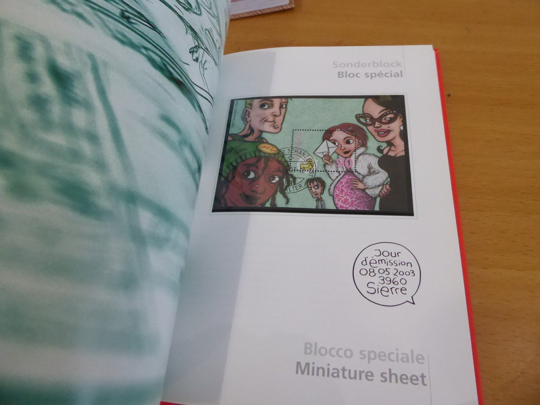 Alle Briefmarken: 3 Jahrbücher E.T. – Gebraucht aus Rothrist von swisstools 7