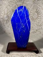 Bloc de Lapis Lazuli véritable,  Afghanistan, 199,5g