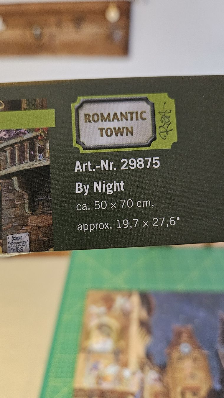Heye Puzzles: Heye Puzzle 'Romantic Town By Night', Michael Ryba – Neuf (Voir description) à Teufen AR par patchouli13 1