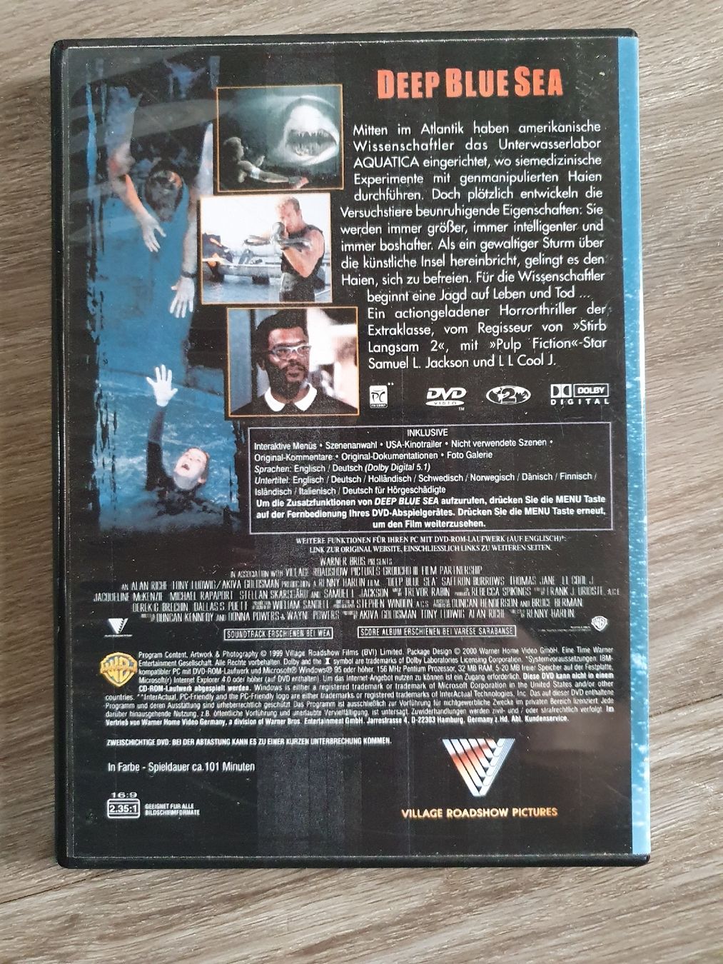 Alle DVDs: Deep Blue Sea DVD – Gebraucht aus Solothurn von Daniel_SO 1