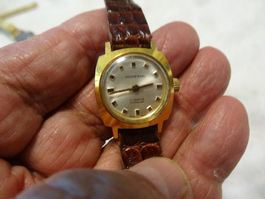 MIREXAL DAMEN ANTIK  UHR.17J.H-AUFZEUG-SCHÖN LÄÜFT-23X25MM