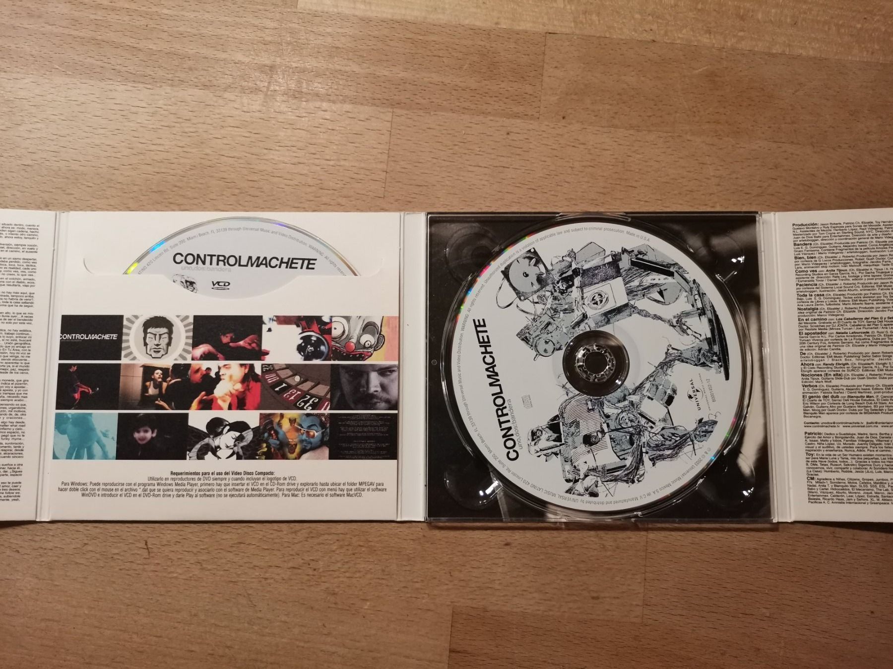CDs: Control Machete / uno, dos: bandera – D'occasion à Biel / Bienne par Music74 1