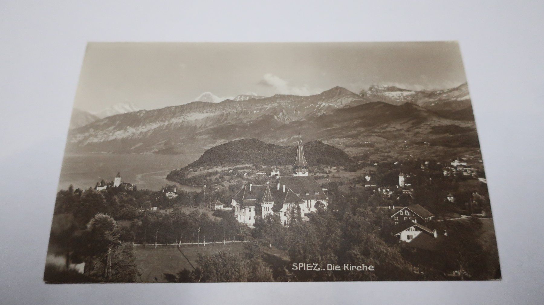 Cartoline postali: Spiez Die Kirche – Usato da Cormoret venduto da Pascalll2001 1