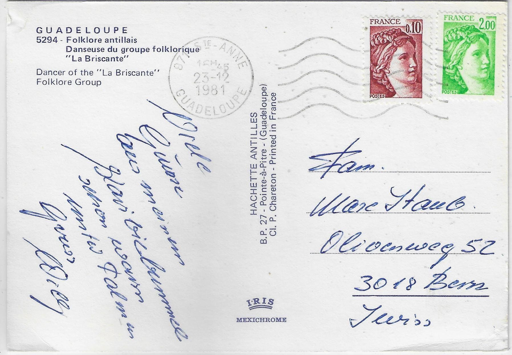 Cartoline postali: Schönheit von Guadeloupe – Usato da Ettingen venduto da Kartenplanet 1
