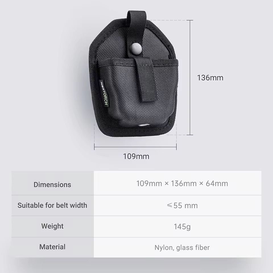 Tiro a segno: Nextorch V12 Handschellen-Holster – Nuovo e nell'imballaggio originale da Arbon venduto da Helmuth 6
