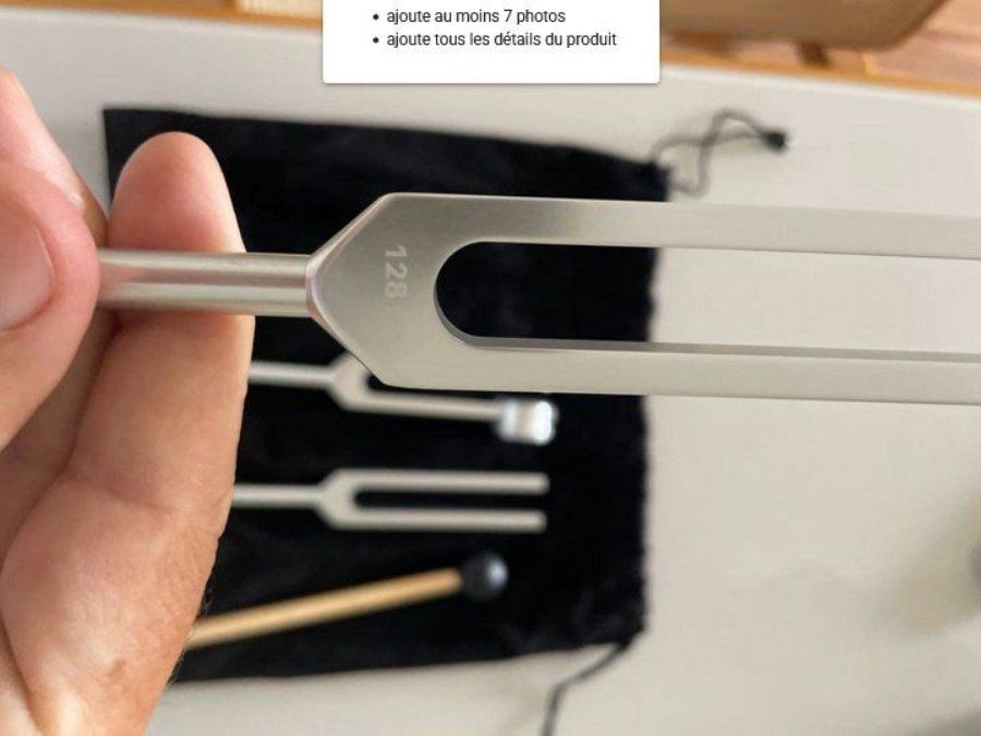 Dispositivi per massaggi: Stimmgabel-Set, 128Hz, 256Hz, 512 Hz - Diapason – Nuovo e nell'imballaggio originale da Bremblens venduto da LOVA-MUSICA-SHOP 2