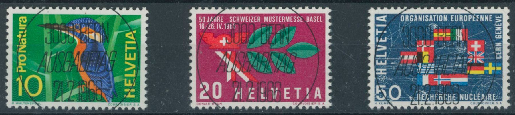 Tous les timbres: 1966 - Werbemarken - Ersttag Voll Stempel ET – D'occasion à Schindellegi par leecollect
