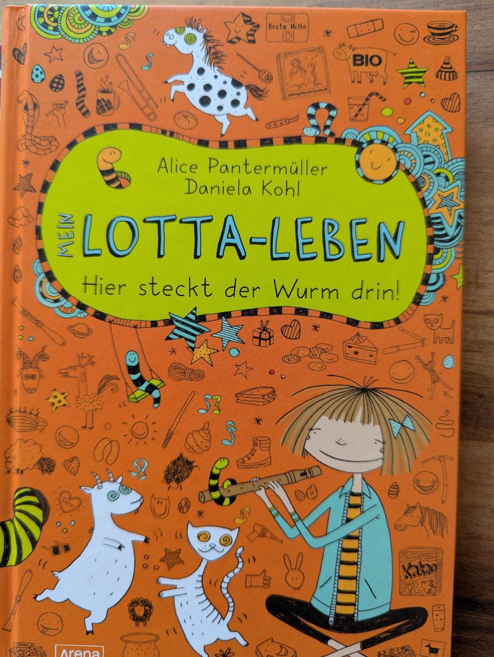 Libri: Mein Lotta-Leben - Ja oder steckt der Wurm Drin  A-Post Vers – Usato da Luzern venduto da Cado12