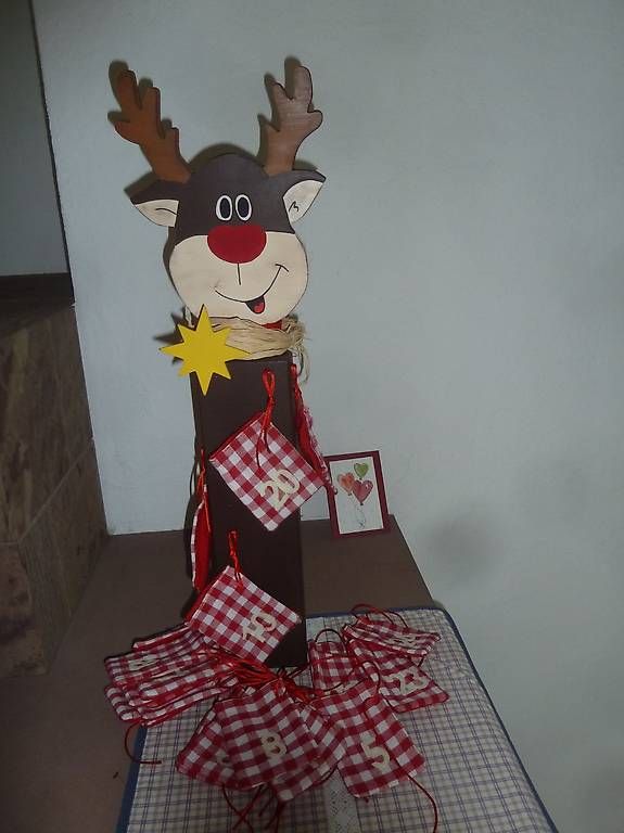 Calendari: Adventskalender Höhe 68 cm Rentier – Usato da Ueken venduto da dale02 1