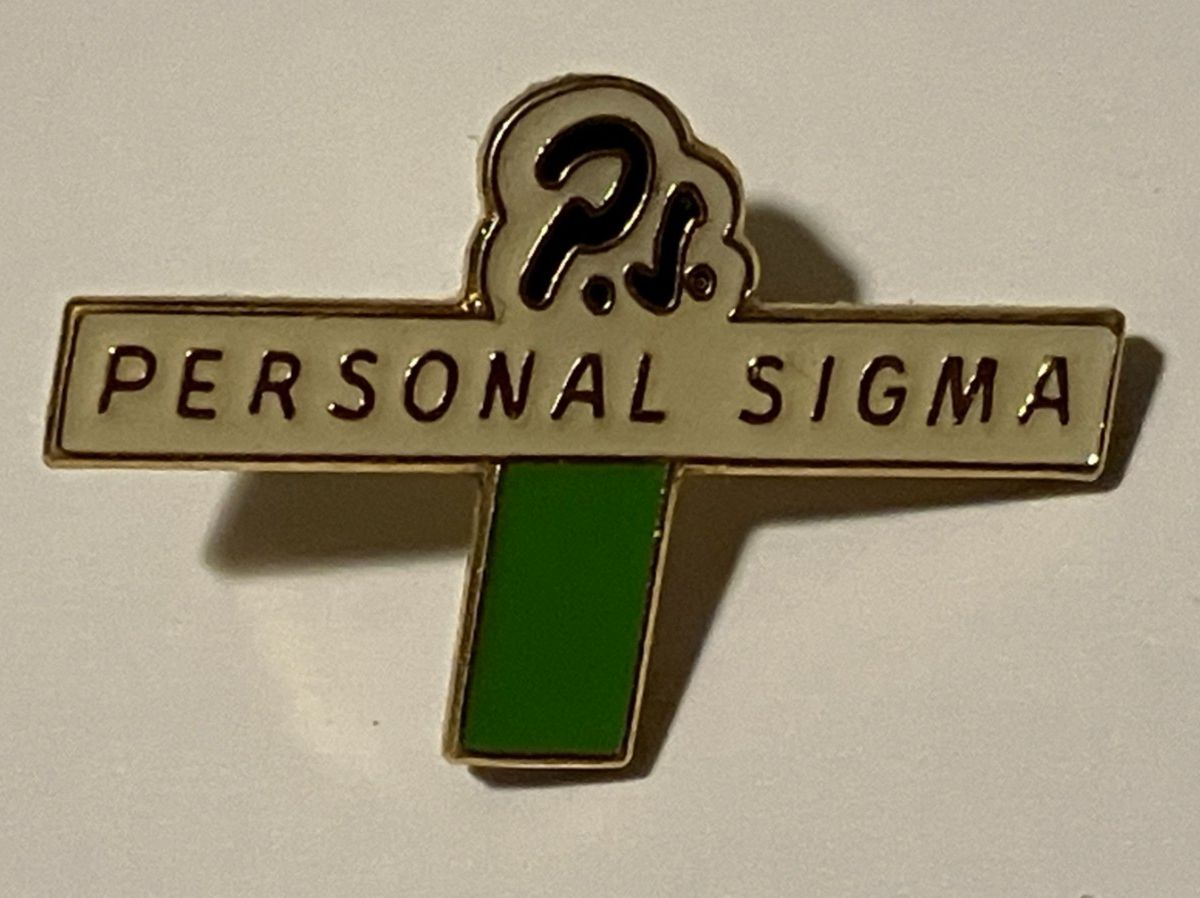 Placchette & Badge: 1 Pin Personal Sigma – Usato da Basel venduto da djwwpp