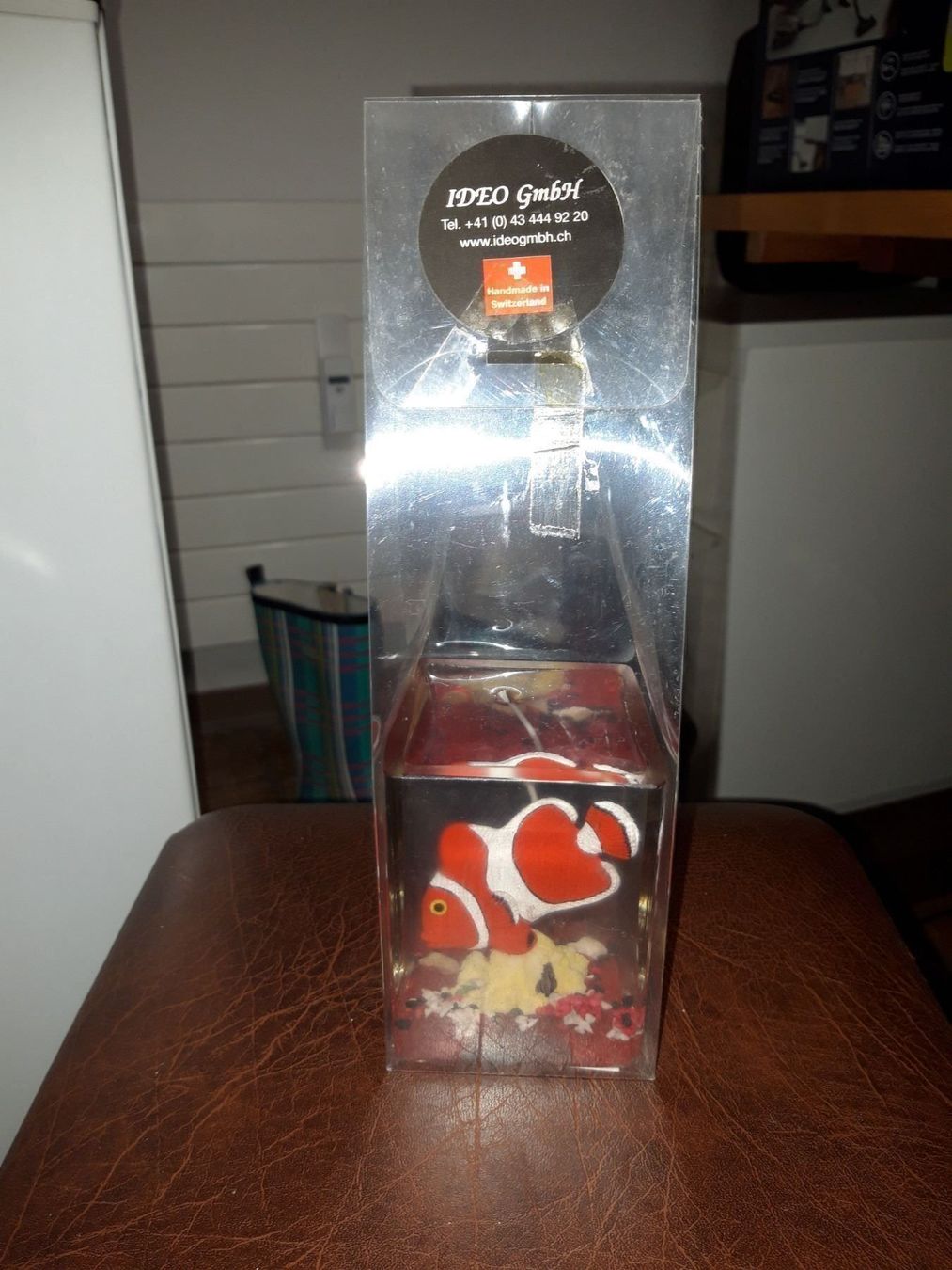 Candele: Kerze mit Clownfisch – Nuovo e nell'imballaggio originale da Langnau am Albis venduto da Alhambra1976 1