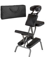 + Massagestuhl Tattoostuhl Behandlungsstuhl schwarz