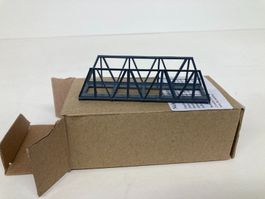 Hack Spur N 20050 VN10 Vorflutbrücke aus Metall eingleisig