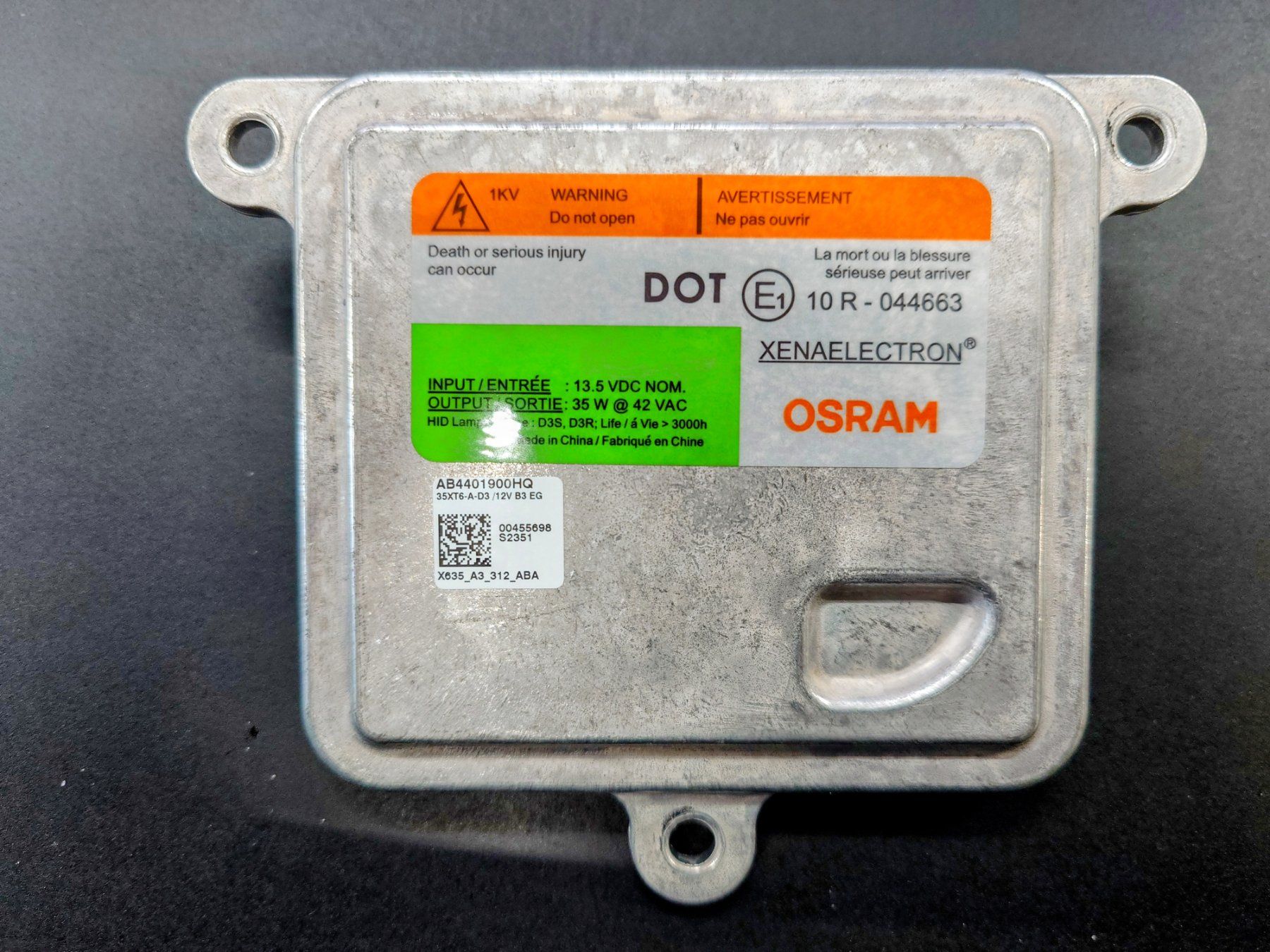 Osram Componenti elettronici: Xenon-Vorschaltgerät OSRAM – Nuovo e nell'imballaggio originale da Worben venduto da Hugo32