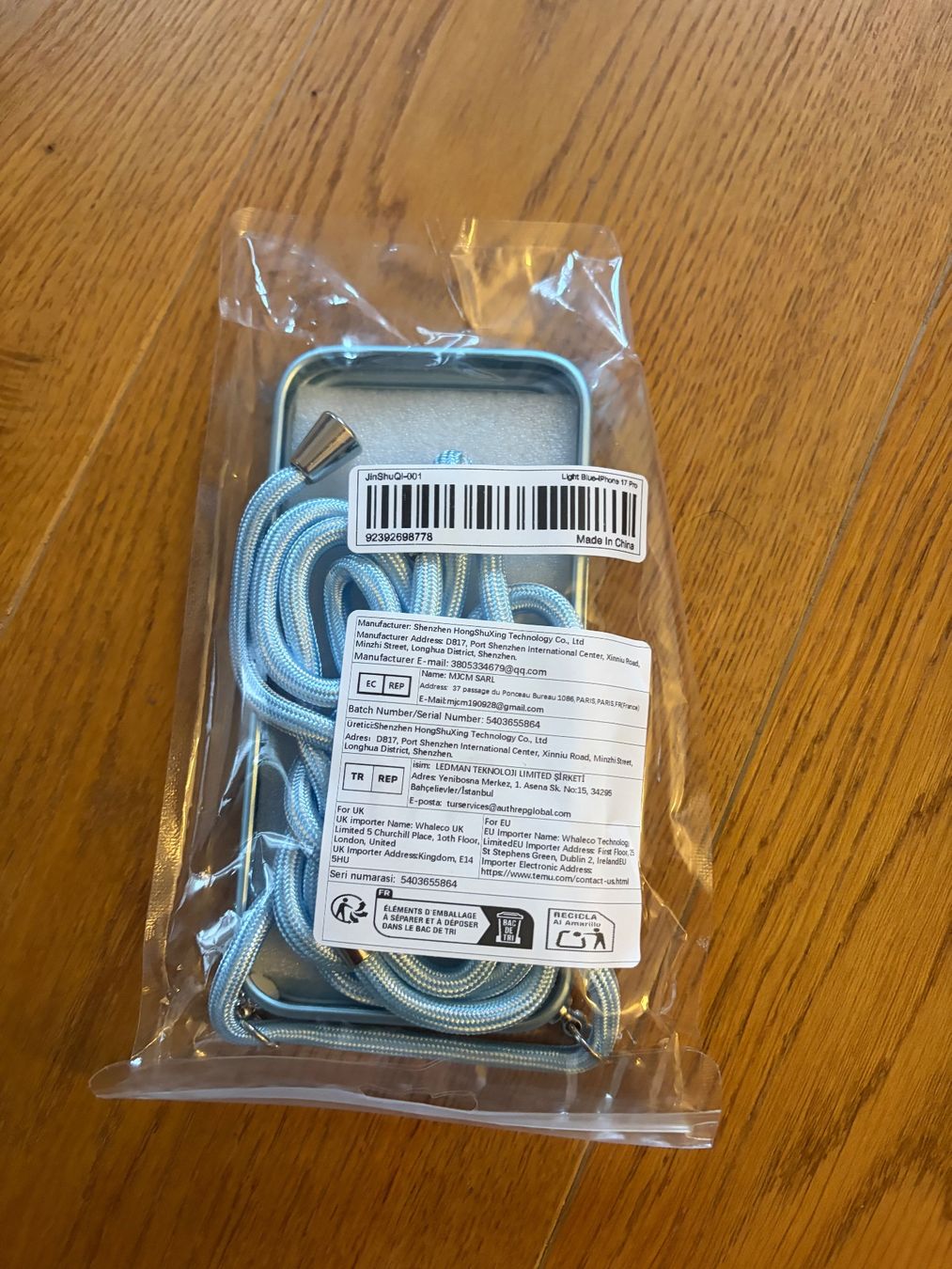 Cover & Protezioni schermo: iPhone 17 Pro Hülle mit Band – Nuovo e nell'imballaggio originale da Hohtenn venduto da Again-27 1