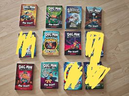 Dog man Comic 1-13(4 books sold), kids book, English books