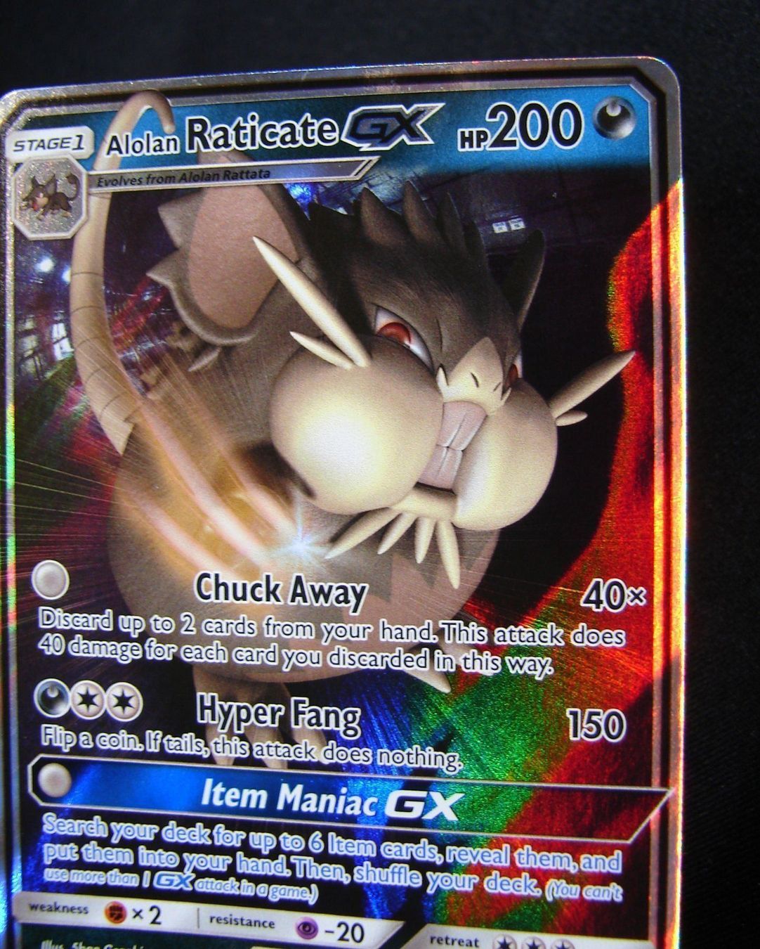 Pokémon Sammelbilder & Trading cards: Raticate GX - Ultra Rare - Mint     /143 – Neu (gemäss Beschreibung) aus Rümlang von coh_87ww 3
