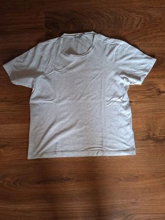 T-shirt Gran Sasso 48 S M 100% Feinste Baumwolle Grau- NEU
