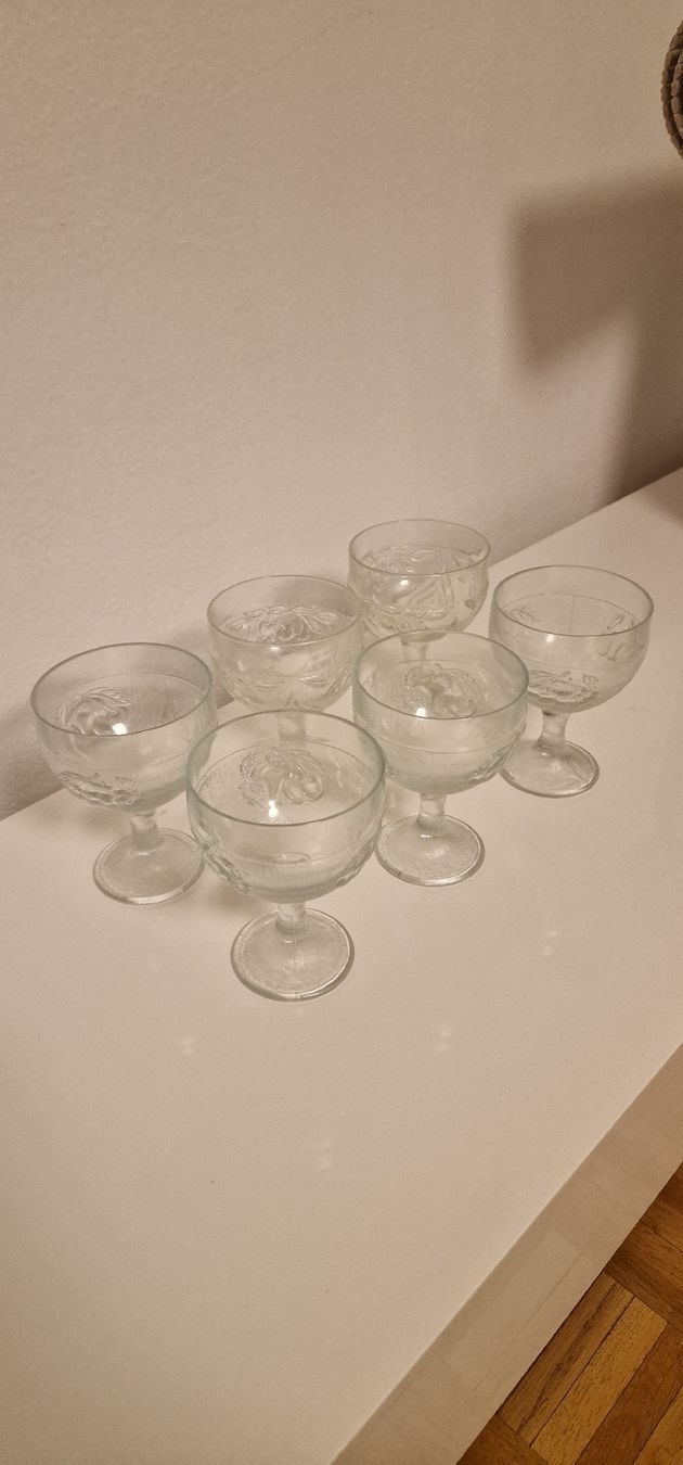 Bicchieri: 6er Set edle Dessertweingläser – Usato da Zürich venduto da Abrar123