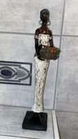 Afrikanische Deko Statue, 30 cm hoch