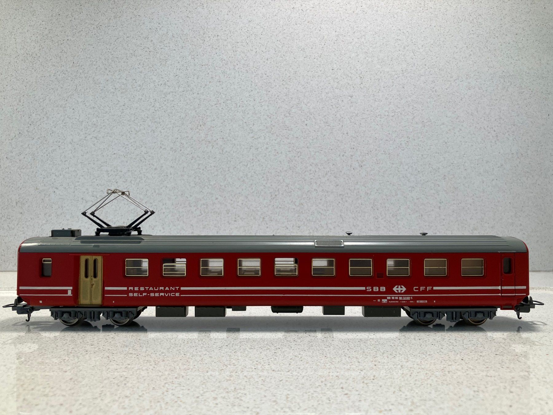 Lima Modelleisenbahnen: Lima H0 restaurantwagen SBB CFF NEU – Neu (gemäss Beschreibung) aus Lugano von gianlu3