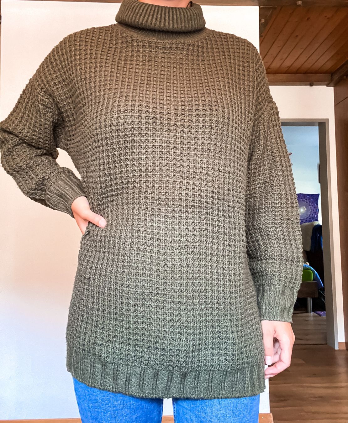 H&M Maglioni & Felpe: Grüner Pullover - free shipping – Usato da Ringgenberg BE venduto da kat_n5w8