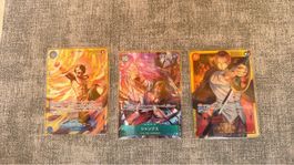One Piece Karten Set wie neu