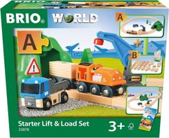 BRIO - 33878 - Starterset Güterzug mit Kran | NEU / OVP