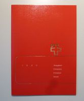 Schweizer Briefmarken, Jahressammlung 1990, umgestempelt