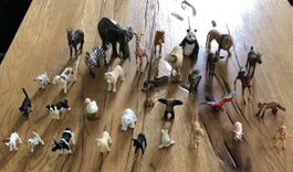 Grosses Schleich Tierfiguren-Set – 32 Figuren 