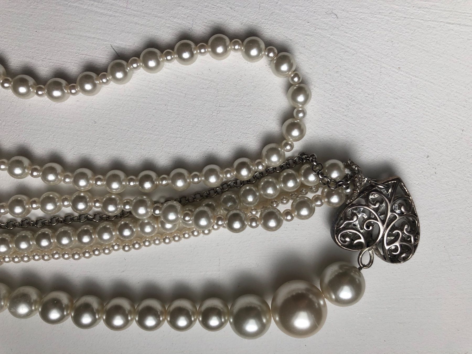 Catenine: Kette aus kunst Perlen LP 119.- – Usato da Buchs-ZH venduto da Birikina 7